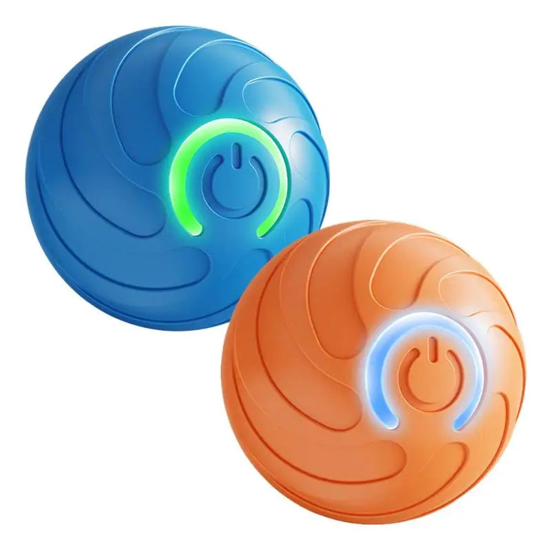 Smart Pet Toys Ball Electric Automatic Jumping Rolling Ball Interactive Game Rechargeable Moving Puppy Touch Activated Toy