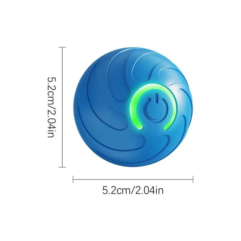 Smart Pet Toys Ball Electric Automatic Jumping Rolling Ball Interactive Game Rechargeable Moving Puppy Touch Activated Toy